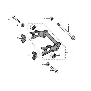 Ramka pomocowa Peugeot Jet force C-tech 2-suwowy