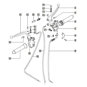 Remgrepen Tomos STANDARD (25-45KMH) (K8-L0)