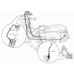 Skrzynia biegów Piaggio MP3 300 HPE/300 HPE SPORT E5 ABS 2020-2022 (EMEA)