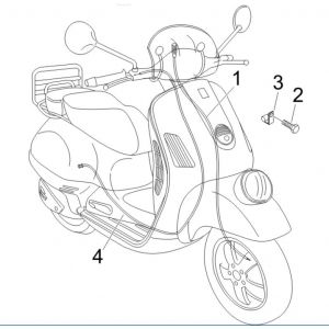 Skrzynie biegów Vespa GTV 250 4T 4V IE