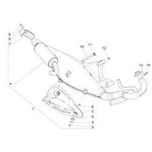 Wydech Piaggio NRG Power DD 2007-2017