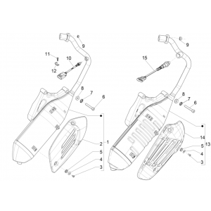Wydech Vespa Primavera 125 4T 3V IE ABS