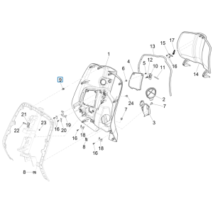 Walizka Vespa Eletrica 45 KM/H E5 2021 (EMEA)