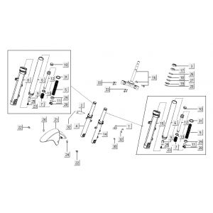 widelec AGILITY CITY 16 4T 150