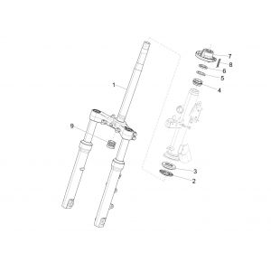 Piaggio Medley 125 4T IE ABS E4 2016-2019 widelec przedni (EMEA)