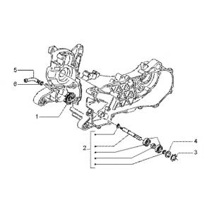 Gilera Runner 180cc FXR 2-suwowa pompa wodna