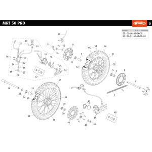 Koła Rieju MRT pro enduro zielone 2010 2-suwowe