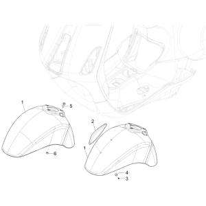 Vespa Eletrica 45KM/H E5 2021 (EMEA)