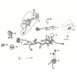 Wire Harness Sym Orbit III 125I E5