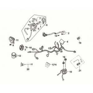 Wiązka przewodów Sym Orbit III 50 E5