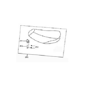 Siodelko Buddyseat China Pico matowe antracyt