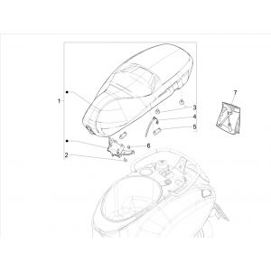 Vespa Elettrica 2018-2019 siodło