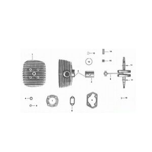 Zundapp Cylinder 4 przyspiesza stary typ