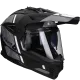 Kask adventure LS2 Pioneer II Hill MX702 matowa czerń / biały