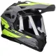 Kask adventure LS2 Pioneer II Namib MX702 matowa szarość / żółty
