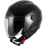 Kask odrzutowy Vito Uno błyszczący czarny