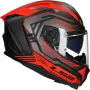 Kask integralny LS2 Challenger II Dravix FF817 czerwony