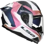 Kask integralny LS2 Challenger II Flaman FF817 fioletowy / różowy