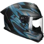 Kask integralny LS2 Rapid III Xtrem FF820 czarny / niebieski