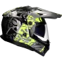 Kask adventure LS2 Pioneer II Rangi MX702 fluorescencyjny żółty