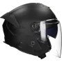 Kask otwarty LS2 Verso II Solid OF618 matowa czerń