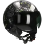 Kask otwarty LS2 Sphere Lux II Maxca OF558 czarny / fluorescencyjny żółty