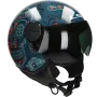 Kask otwarty LS2 Sphere Lux II Maxca OF558 niebieski / czerwony